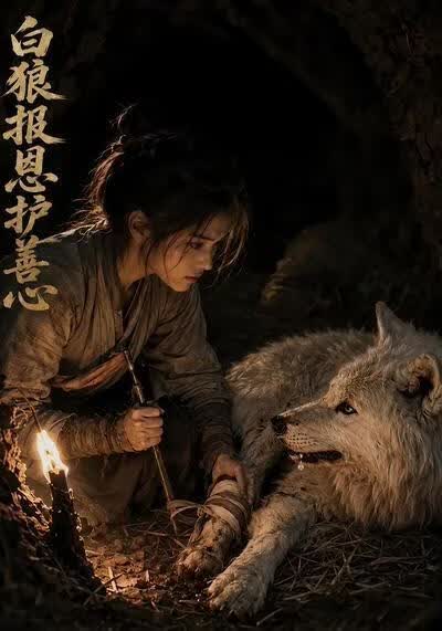 白狼报恩护善心