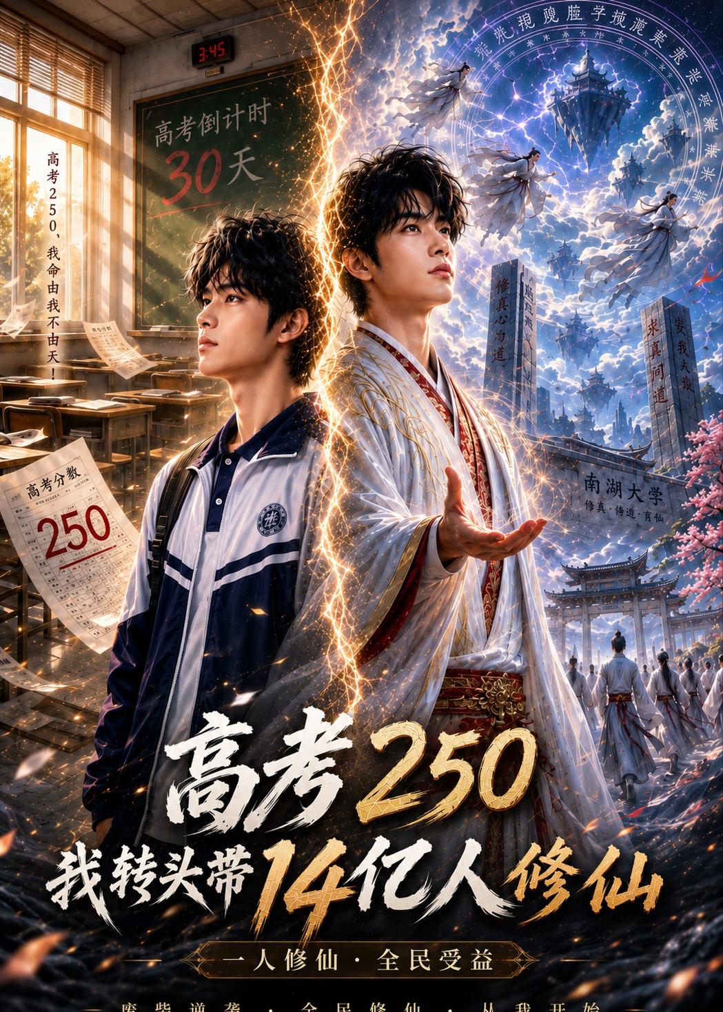 高考250，我转头带14亿人修仙